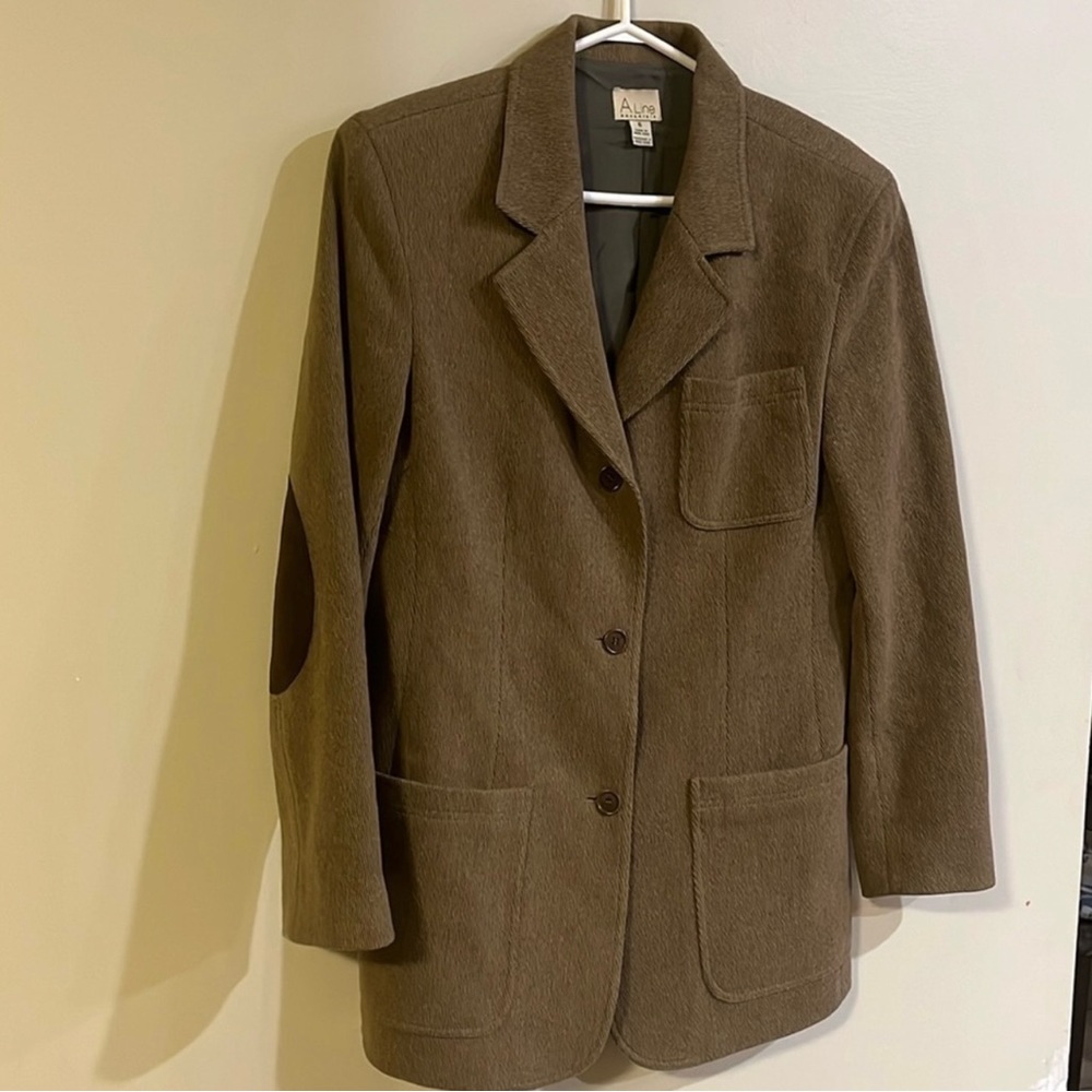 [US6] Classic Vintage Style Wool Blazer- EU